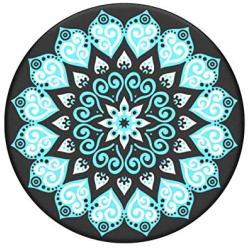 PopSockets: PopGrip with Swappable Top for Phones and Tablets - Peace Mandala Sky