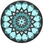 PopSockets: PopGrip with Swappable Top for Phones and Tablets - Peace Mandala Sky