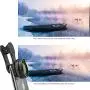 Phone Camera Lens for iPhone and Android, Wide Angle & Macro Lens (Screwed Together) Cell Phone Lens for iPhone X XR XS Max 8 7 6S Plus Samsung S9 S8 and Android Phone (Black) Phone Camera Lens for iPhone and Android, Wide Angle & Macro Lens (Screwed Together) Cell Phone Lens for iPhone X XR XS Max 8 7 6S Plus Samsung S9 S8 and Android Phone (Black)