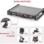 SMALLRIG Monitor Cage for Feelworld T7, 703, 703S, MA7, MA7S and F7S Monitor, Aluminum Alloy Monitor Cage with Built-in NATO Rail and Multiple Threaded Holes -2233 SMALLRIG Monitor Cage for Feelworld T7, 703, 703S, MA7, MA7S and F7S Monitor, Aluminum Alloy Monitor Cage with Built-in NATO Rail and Multiple Threaded Holes -2233