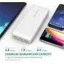 Portable Charger 32000mAh RAVPower Power Bank 3-Port Battery Pack Total 6A External Battery Phone Charger Compatible with iPhone 11 Pro Max SE XS iPad Pro Samsung Galaxy S20 Note10 Pixel (White) Portable Charger 32000mAh RAVPower Power Bank 3-Port Battery Pack Total 6A External Battery Phone Charger Compatible with iPhone 11 Pro Max SE XS iPad Pro Samsung Galaxy S20 Note10 Pixel (White)