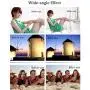 Apexel 4 in 1 12x Zoom Telephoto Lens + Fisheye + Wide Angle + Macro Lens with Phone Holder + Tripod for iPhone 11/XS Max/XR/ XS/X 8 7 Plus, Samsung, OnePlus, Huawei and More Phones