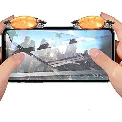 PUBG Mobile Trigger, Auto High Frequency Click Mobile Game Controllers for PUBG/COD Mobile/Fortnite/Rules of Survival Gaming Grip and Gaming Joysticks for iPhone Android Phones