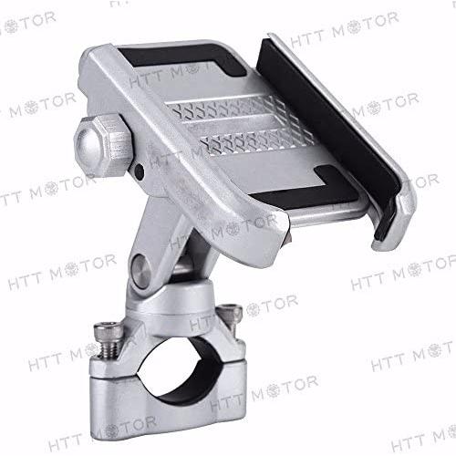 HTTMT ET-PH001- Adjustable Motorcycle Bike Handlebar Mounting Phone Holder Bracket 4-6" Mobile
