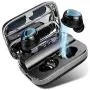 Bluetooth 5.0 Wireless Earbuds with 125H Playtime, TWS Premium Deep Bass Wireless Headphones IP7 Waterproof, Built-in Mic, Touch Control Cordless Earphones One Step Pairing for Sports Bluetooth 5.0 Wireless Earbuds with 125H Playtime, TWS Premium Deep Bass Wireless Headphones IP7 Waterproof, Built-in Mic, Touch Control Cordless Earphones One Step Pairing for Sports