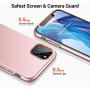 TORRAS Slim Fit iPhone 11 Pro Max Case, Hard Plastic PC Super Thin Mobile Phone Cover Case with Matte Finish Coating Grip Compatible with iPhone 11 Pro Max 2019, Rose Gold