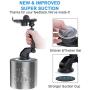 Wireless Car Charger Mount, Sensor Auto Clamping 10W Fast Charging Air Vent Phone Holder Compatible with iPhone 11/11ProMax/Xs/Max/XS/XR/X/8, Samsung S10/S9/S9+/S8/S8+ by Mekkoz (Black)