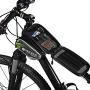 NUCKILY Bicycle Bags Bicycle Front Tube Frame Cycling Packages 4.2,4.8,5.5 inches Touch Screen Mobile Phone Bags Professional Bicycle Accessories
