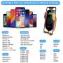Wireless Car Charger Auto-Clamping Car Mount Air Vent Phone Holder & QC3.0 Car Charger 10W/7.5W/5W Compatible Galaxy S10/S10+/S9,Charging for iPhone 11/11 Pro/11 Pro Max/XSMax/XS/XR/X/8P