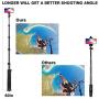 60-inch Selfie Stick Tripod, UBeeszie Extendable Cell Phone Tripod Stand with Wireless Remote Shutter, Compatible with iPhone, Android, DSLR, Action Camera.