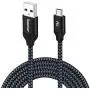 Micro USB Cable PS4 15FT,iSeeker Black Extra Long Durable Braided Type A Male to Micro-B Male Charging Data Cord Compatible Samsung Galaxy S6 S7 Edge, PS4 Controller, BLU, Moto, Nexus, LG, Smartphone Micro USB Cable PS4 15FT,iSeeker Black Extra Long Durable Braided Type A Male to Micro-B Male Charging Data Cord Compatible Samsung Galaxy S6 S7 Edge, PS4 Controller, BLU, Moto, Nexus, LG, Smartphone