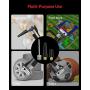 GOOLOO Tire Inflator Air Compressor Portable Tire Pump with LED Light Handle and Digital Pressure Gauge DC12V for Car SUV Bicycle Motorcycles Balls