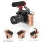 SMALLRIG Side Wooden Handle Grip for DSLR Camera Cage w/Cold Shoe Mount, Threaded Holes, Direction Changeable - 2093 SMALLRIG Side Wooden Handle Grip for DSLR Camera Cage w/Cold Shoe Mount, Threaded Holes, Direction Changeable - 2093