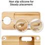Spigen S370 Designed for Apple Watch Stand and Cell Phone Stand for Any Apple Watch Series and Phone