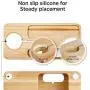 Spigen S370 Designed for Apple Watch Stand and Cell Phone Stand for Any Apple Watch Series and Phone