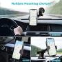 LETSCOM Wireless Car Charger Auto-Clamping,15W Qi Fast Charging Car Charger Mount, Windshield Dashboard Air Vent Phone Holder for iPhone 11Pro/Max/XR/11/X/8, Samsung S10/S10+/S9/S9+/S8/S8+