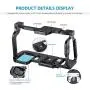 Neewer Camera Cage Compatible with BMPCC 4K and 6K Blackmagic Design Pocket Cinema Camera 4K and 6K with Quick Shoe Plate and Cold Shoe Neewer Camera Cage Compatible with BMPCC 4K and 6K Blackmagic Design Pocket Cinema Camera 4K and 6K with Quick Shoe Plate and Cold Shoe