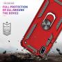 LeYi Samsung Galaxy A10e Case (NOT FIT A10) with HD Screen Protector, Military Grade Armor Full-Body Protective Phone Cover Case with 360 Degree Rotating Holder Kickstand for Samsung A10e, Red