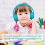 Midola Volume Limited 85dB /96dB Kids Headphone Bluetooth Wireless Over Ear Foldable Stereo Noise Protection Headset with AUX 3.5mm Cord Mic for Boys Girls Cellphone Ipad Tablets TV PC Blue