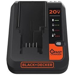 BLACK+DECKER 20V MAX Lithium Battery Charger, 2 Amp (BDCAC202B)