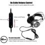 NUBWO Xbox One PS4 Gaming Headset Over-Ear Stereo Gaming Headphone PC Gaming Headset with Microphone for Xbox One PlayStation 4 PC Computer Nintendo Switch Smartphone