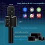 BONAOK Wireless Bluetooth Karaoke Microphone,3-in-1 Portable Handheld karaoke Mic Speaker Machine Christmas Birthday Home Party for Android/iPhone/PC or All Smartphone(Q37 Black)