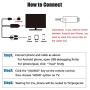 ZFKJERS 3 in 1 Phone to HDMI Cable, Mirroring Cellphone Screen to TV/Projector/Monitor Adapter, 1080P Resolution for iOS and Android Devices (Silver)
