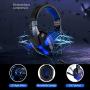 Gaming Headset for PS4 PC Wired Headphone with Microphone Mobile Phone Gamer Cascos with Mic LED Stereo Cosque