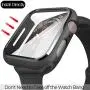 pzoz Compatible Apple Watch Series 5 / Series 4 Case with Screen Protector 44mm Accessories Slim Guard Thin Bumper Full Coverage Matte Hard Cover Defense Edge for Women Men New Gen GPS iWatch (Black) pzoz Compatible Apple Watch Series 5 / Series 4 Case with Screen Protector 44mm Accessories Slim Guard Thin Bumper Full Coverage Matte Hard Cover Defense Edge for Women Men New Gen GPS iWatch (Black)