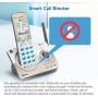 AT&T DL72319 DECT 6.0 3-Handset Cordless Phone for Home with Connect to Cell, Call Blocking, 1.8" Backlit Screen, Big Buttons, intercom, and Unsurpassed Range