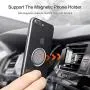 Sunwuun 1 Pack Phone Ring Holder,Magnetic Car Grip Mobile Stand for Ultra-Thin Phone Ring Frame for iPhone 11 Pro 8 Plus,Sony, Nexus (Pink)