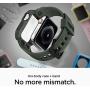 Spigen Rugged Armor Pro Designed for Apple Watch Case for 44mm Series 5 / Series 4 - Military Green