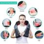 Shiatsu Neck Back Shoulder Massager - Electric Neck and Back Massager with Heat, Deep Tissue 3D Kneading Massage Pillow for Leg, Body Muscle Pain Relief, Used for Home, Office, and Car