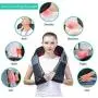 Shiatsu Neck Back Shoulder Massager - Electric Neck and Back Massager with Heat, Deep Tissue 3D Kneading Massage Pillow for Leg, Body Muscle Pain Relief, Used for Home, Office, and Car Shiatsu Neck Back Shoulder Massager - Electric Neck and Back Massager with Heat, Deep Tissue 3D Kneading Massage Pillow for Leg, Body Muscle Pain Relief, Used for Home, Office, and Car