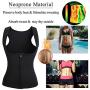 Rolewpy Women Sweat Neoprene Waist Trainer Hot Slimming Sauna Vest Tummy Control Body Shaper for Weight Loss