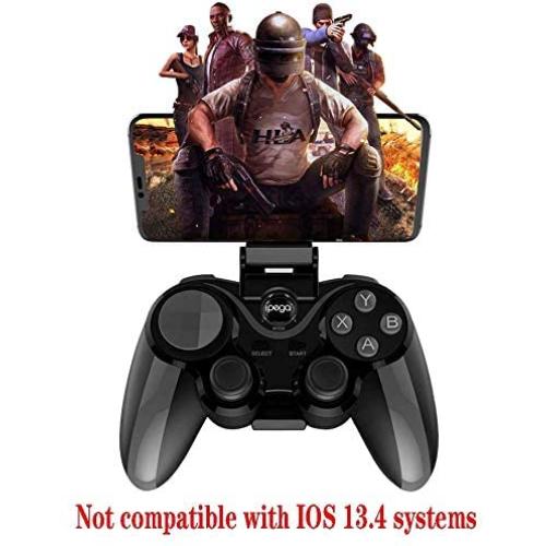 ipega PG-9128 Gamepad Wireless Gamepad Trigger PUBE Controller for iPhone8/11/XR/XS Galaxy S10/S10+S20/S20+ Android/iOS Mobile Smartphone Tablet PC (Android 6.0 or, iOS11.0 Higher System) (Renewed)