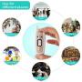 SANZUCO Mini Walkie Talkie, Rechargeable Two Way Radio with Speaker Cap ( 2.5 Miles Long Range,Gold,6 Units )