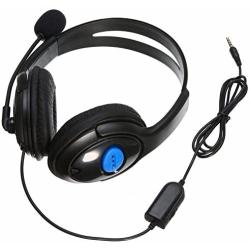 Sendk Gaming Headset for PS4, Gaming Wired Headphones Over-Ear Headset Headphones with Microphone for PS4, PC, Switch, Mobile Phone, iPad, Laptop, Tablet, Computer