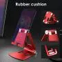 Adjustable Cell Phone Stand, licheers Multi-Angle Cell Phone Holder, Cradle, Dock, Stand Compatible with Nintendo Switch, Phone 11 Pro Xs Max Xr X 8 7 6 6s Plus and 4-7 Inch Devices (Red) Adjustable Cell Phone Stand, licheers Multi-Angle Cell Phone Holder, Cradle, Dock, Stand Compatible with Nintendo Switch, Phone 11 Pro Xs Max Xr X 8 7 6 6s Plus and 4-7 Inch Devices (Red)