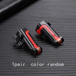Mobile Phone Game Joysticks, 1 Pair Cell Phone Game Controller Smartphone Clamp Game Clip Shoot Fire Button Shooter Controller for PUBG,Fortnite,Rules,Survive Game​ ​