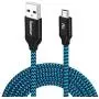 Micro USB Charger Cable, [15 Ft] Durable Extra Long USB 2.0 Charge Cord Compatible for Android/Windows/Smartphones/Samsung/HTC/Motorola/Nokia/LG/Tablet and More(Blue)