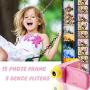 Kids Video Camera for Girls Gift,hyleton 1080P FHD Digital Kids Camera Camcorder Video Recorder DV with 2.4" Screen for Age 3-10
