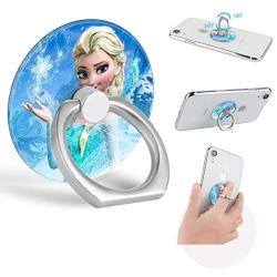 DISNEY COLLECTION Phone Ring Holder Elsa Princess 360 Degree Rotation Grip Stand Finger Kickstand for All Smartphone and Tablets