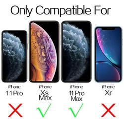 Mkeke Compatible with iPhone 11 Pro Max Screen Protector, iPhone Xs Max Screen Protector Tempered Glass [3 Pack][6.5"]