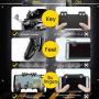 Mworld2 Mobile Game Controller with L1R1 L2R2 Triggers, Mobile Controller 6 Fingers Operation, Joystick Remote Grip for 5.5” -6.5” Android and iOS Cellphone Gamepad Accessories