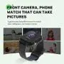 Kids Smart Watch Smartwatch for Kids with Voice Chat Camera SOS Alarm Clock Games, Waterproof Kids Smart Watches 1.44&quot LBS Tracker Touch Screen Kids Phone Watch for Christmas Birthday Gifts (Black)
