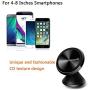 Magnetic Phone Car Mount Holder, Universal 360 Rotation Magnetic Car Phone Holder Stand, Metal Mobile Phone Holder For Car Dashboard Mount for iPhone, Samsung, Android Smartphones, GPS (Leather Black)