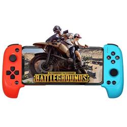 XFUNY Mobile Game Controller, Telescopic Wireless Bluetooth Controller Gamepad for Android Phone, with Flexible Joystick (Black) (Renewed)
