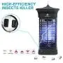 Homesuit Bug Zapper 15W for Outdoor and Indoor ,High Powered 4000V Electric Mosquito Zappers Killer , Waterproof Insect Fly Trap Outdoor ,Electronic Light Bulb Lamp for Home Backyard Patio