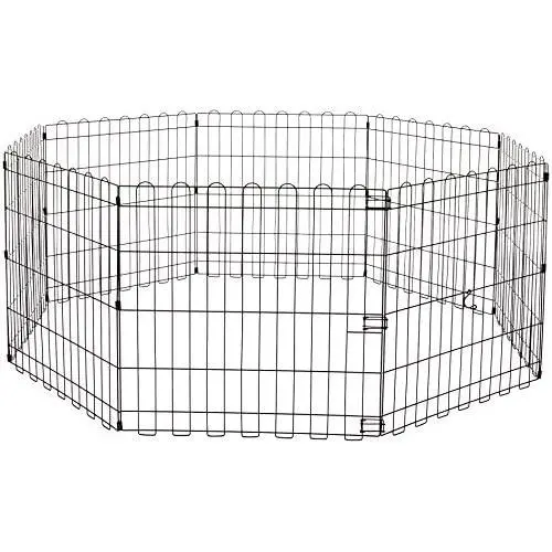 AmazonBasics Foldable Metal Pet Exercise and Playpen AmazonBasics Foldable Metal Pet Exercise and Playpen